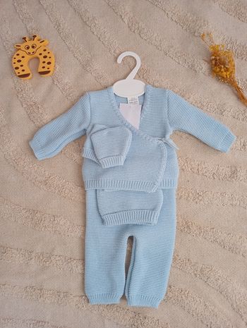 Ensemble naissance complet bleu