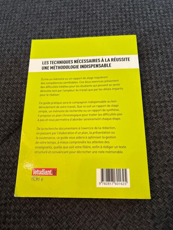 Livré Bien rédiger son mémoire ou rapport de stage - photo numéro 2