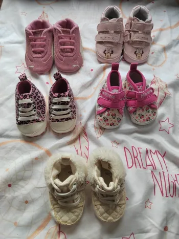 Lot de 5 paires de petites baskets