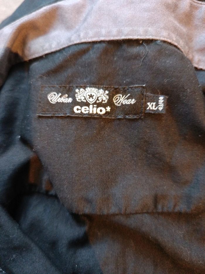 Chemise Celio noir - photo numéro 3