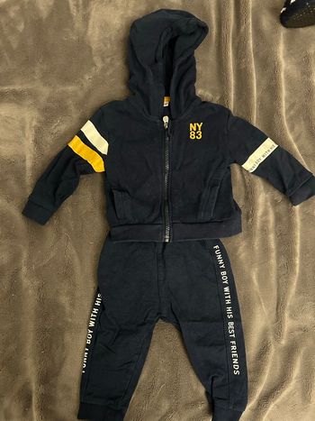 Ensemble veste jogging 12 mois