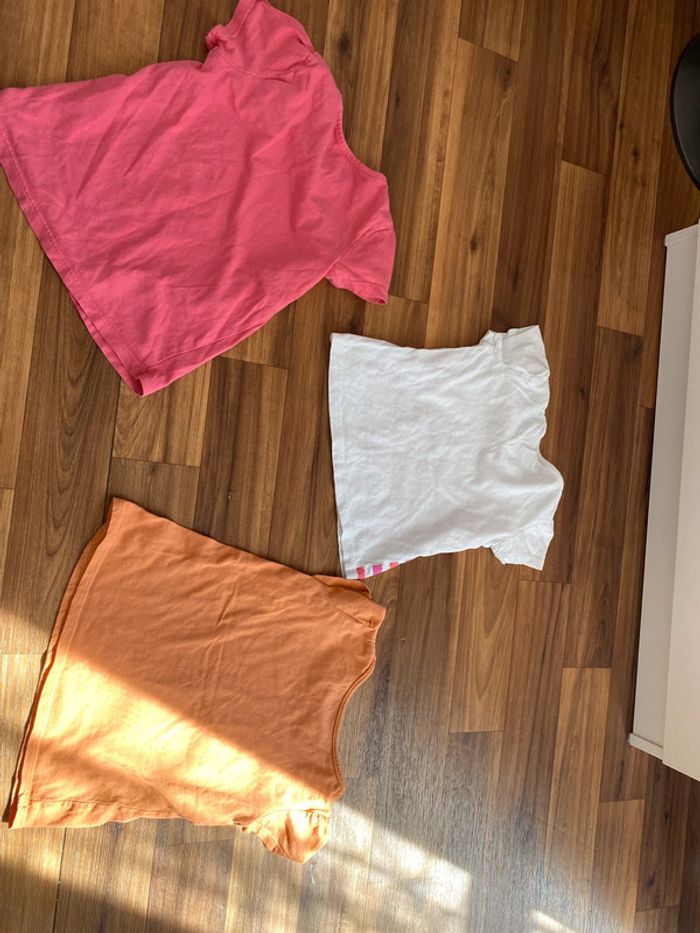 Lot t shirts fille - photo numéro 10