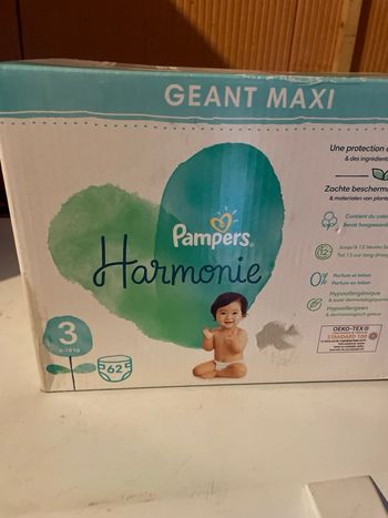 Couche Pampers harmonie