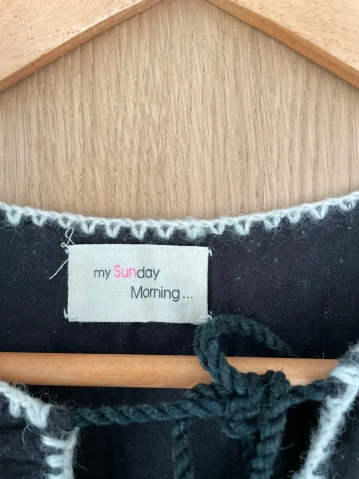 Blouse noire bohème my Sunday morning - photo numéro 7