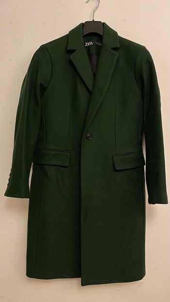 Manteau vert Zara T 36