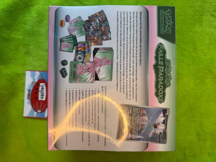 ETB Coffret Dresseur D'élite Faille Paradoxe EVO4 Neuf et Scellé Très bon état - photo numéro 3