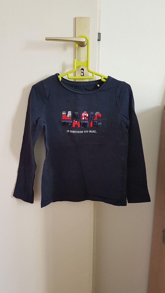 Sous pull bleu 5 ans