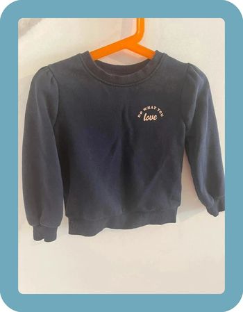 Joli sweat 3 ans kiabi