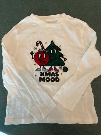 Tee-shirt Xmas mood Kiabi 6 ans