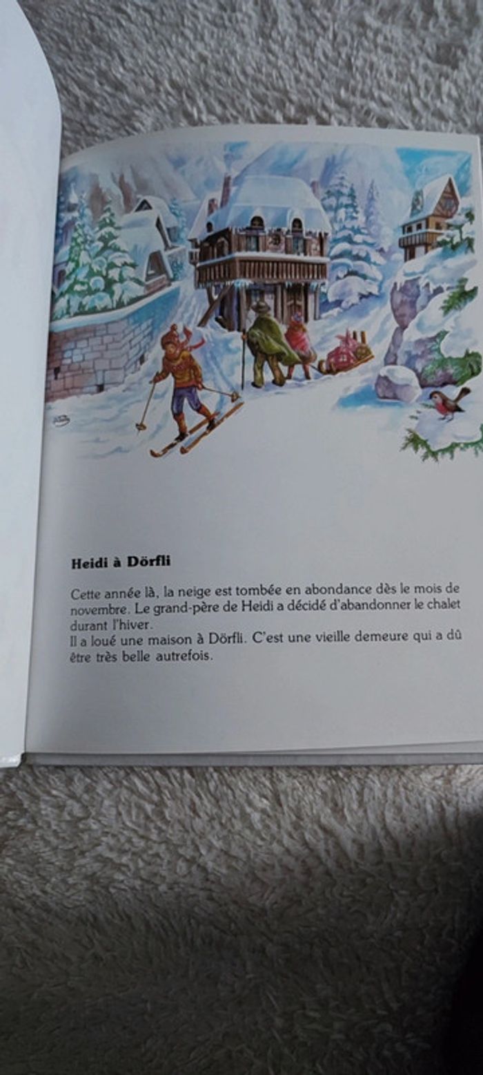 Livre Heidi à Dorfli - photo numéro 3