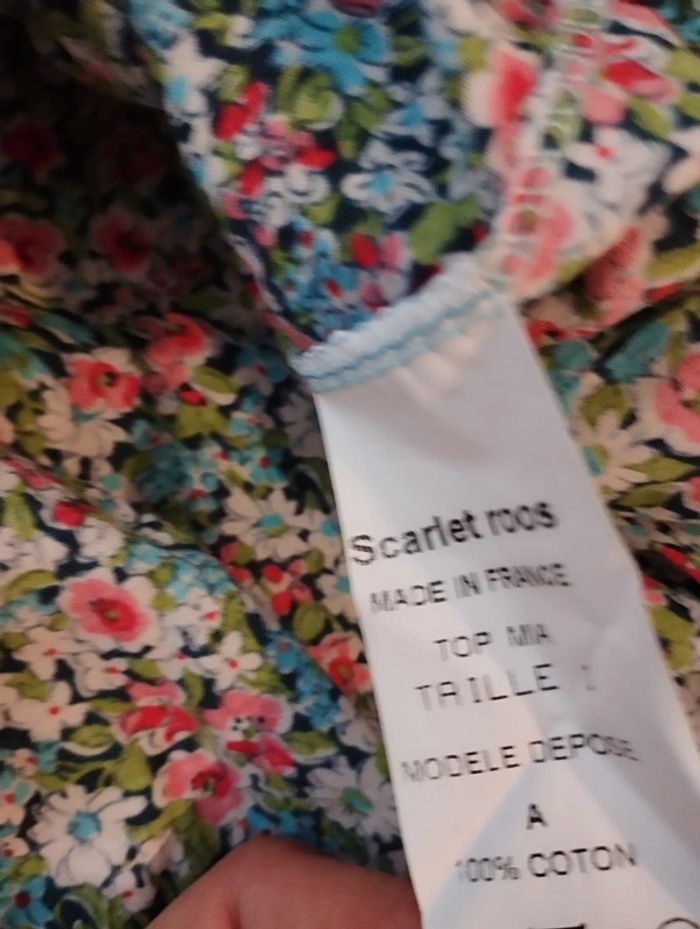 Jupe en coton Scarlett Roos taille 1 - photo numéro 8