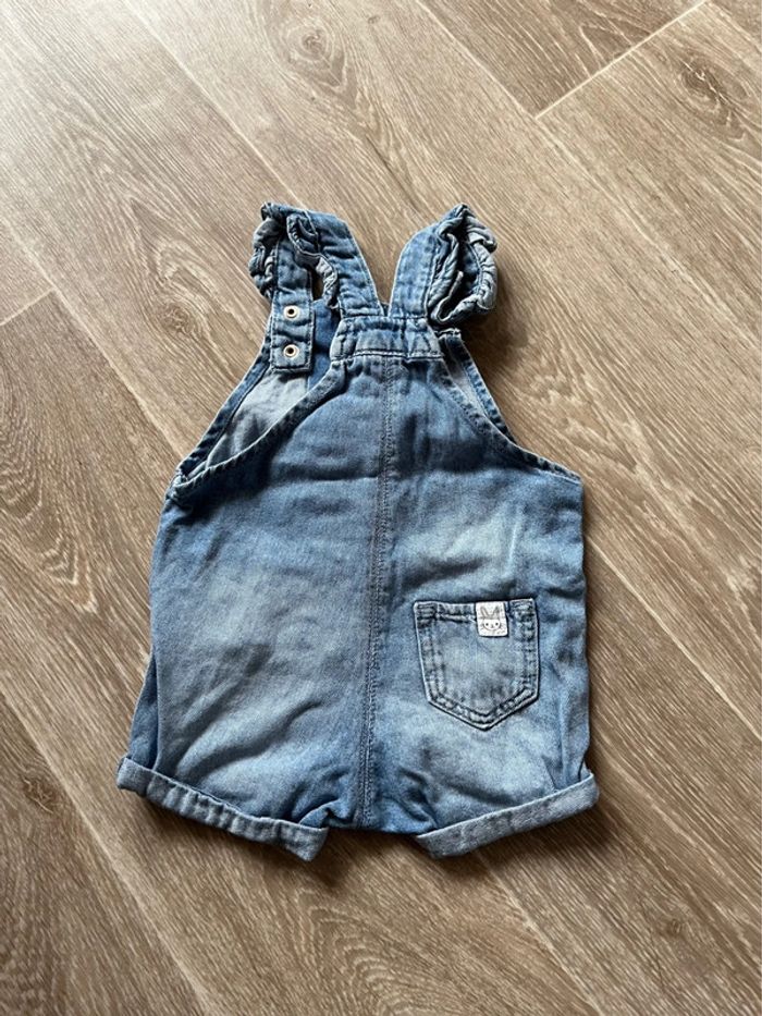 Salopette short fille 6 mois - photo numéro 2