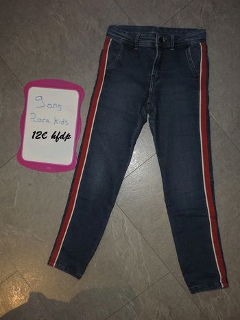 jeans zara kids taille 9 ans