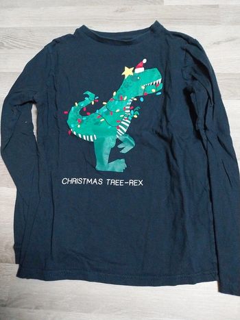 Tee-shirt garçon 12 ans noël dinosaures