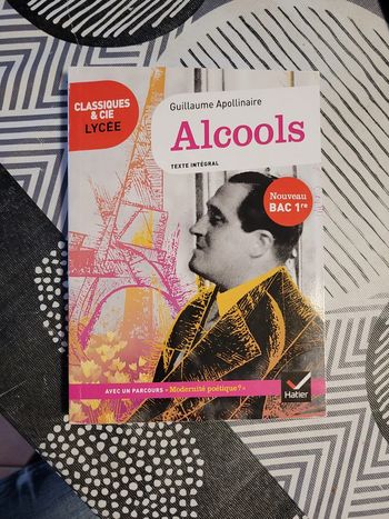 Livre "Alcool" de Guillaume Apollinaire