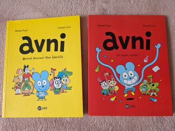 Lots de 2 livres avni