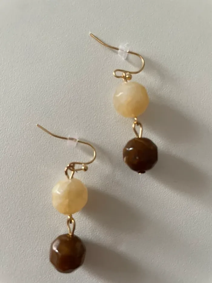 Boucle d’oreille Fantaisie Du groupe Maxmara intrend sans logo,sans étiquette. - photo numéro 5