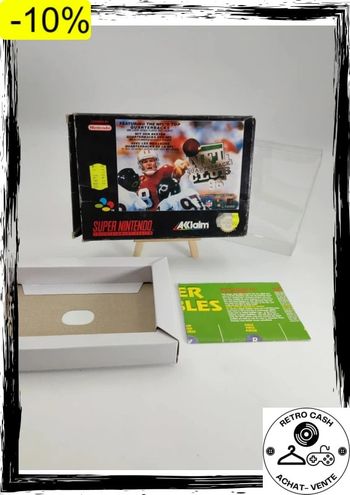 boîte NFL Quarterback Club 96 - Super Nintendo Snes sans jeu sans notice