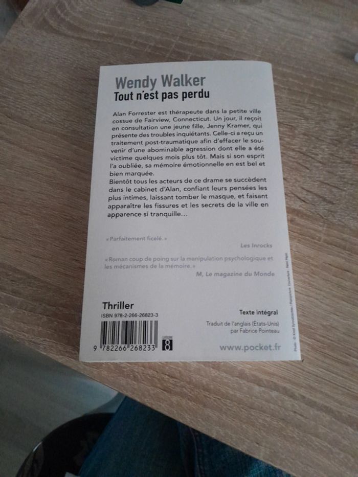 Super thriller psychologique, mémoire et manipulation coup de coeur - photo numéro 2