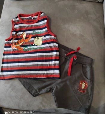 🌀 ensemble Tigrou 18 mois