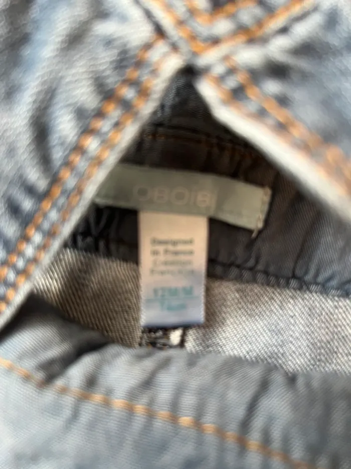Salopette en jeans - photo numéro 3