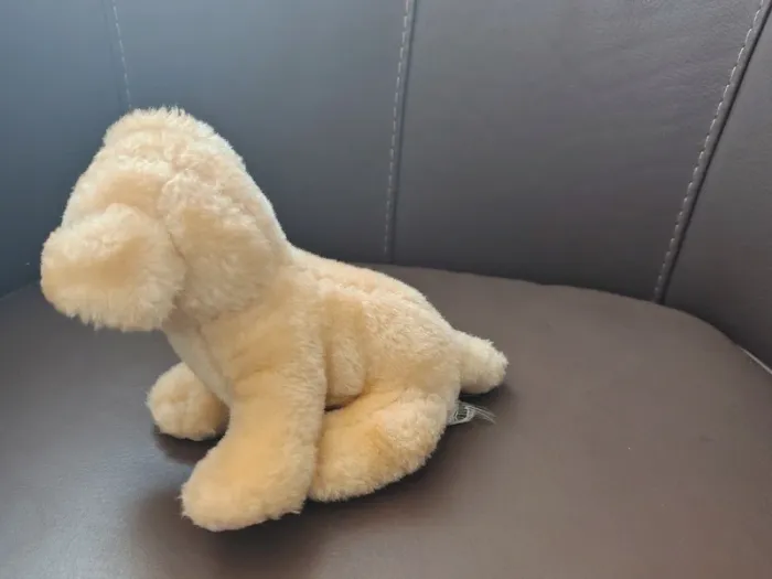 Mini peluche chien beige labrador ? - photo numéro 2
