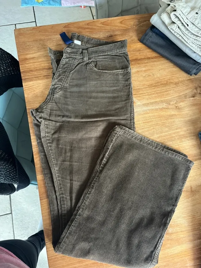 Pantalon velours 40