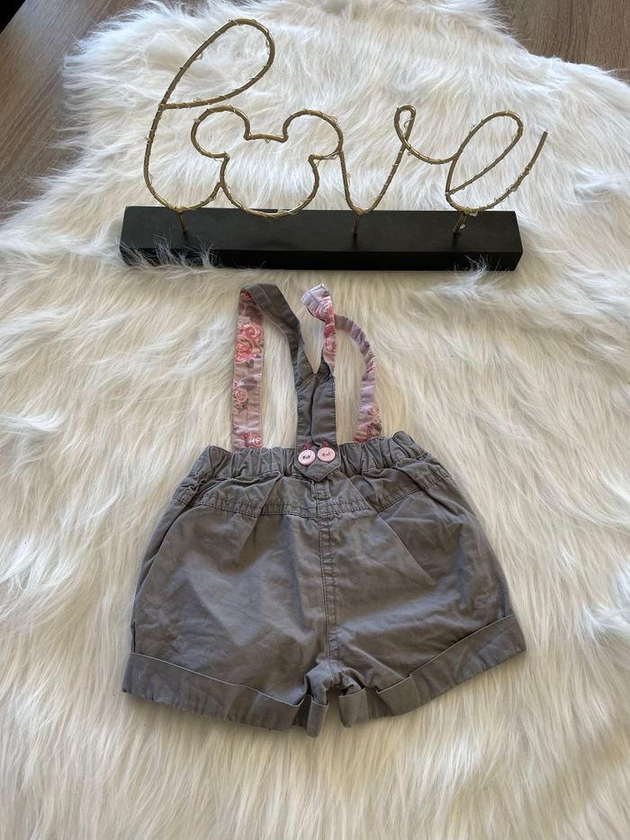 Short salopette gemo 6 mois - photo numéro 3