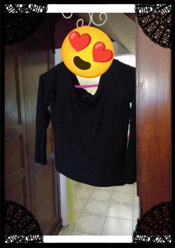 T-shirt noir Jennyfer taille L/40