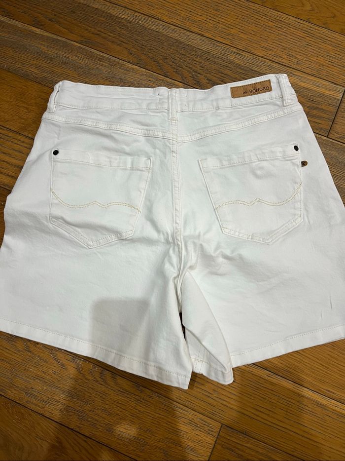 Short en jean bonobo 40 neuf - photo numéro 3