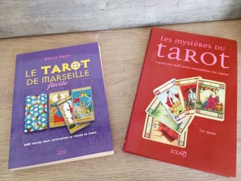 Lot de 2 livres de tarot neufs.