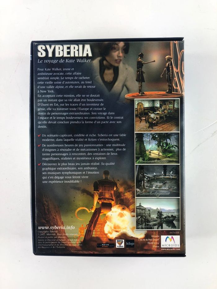 Syberia et Syberia 2 pc fr - photo numéro 4