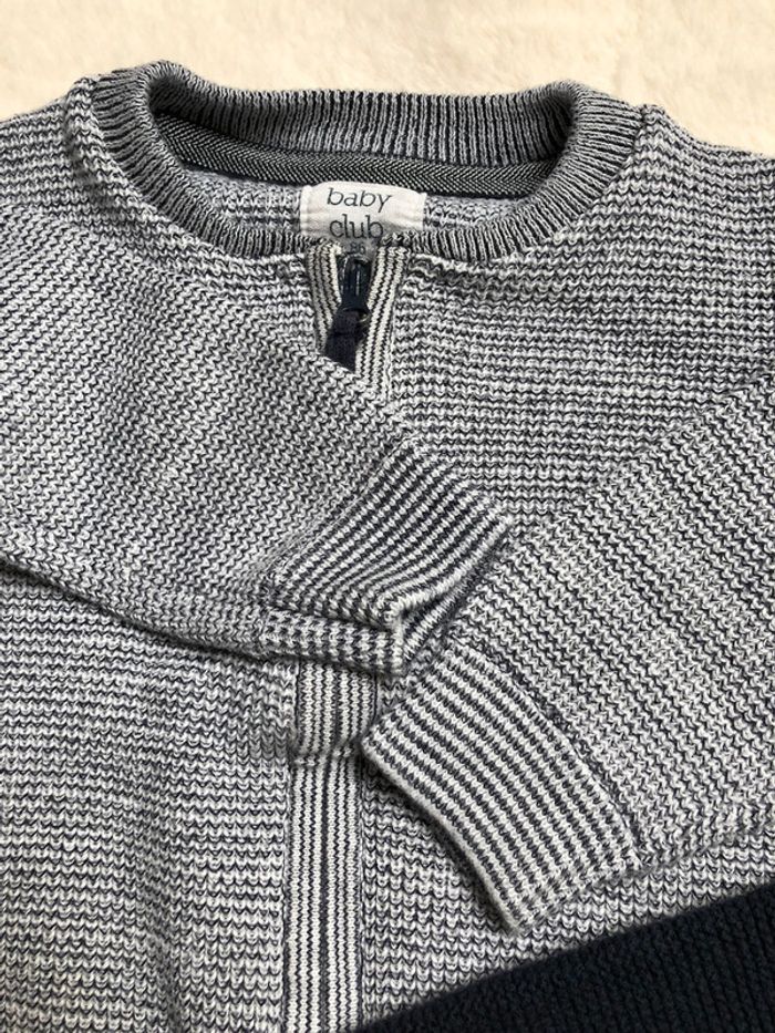 Lot 3 gilets sweat 18 mois - photo numéro 3