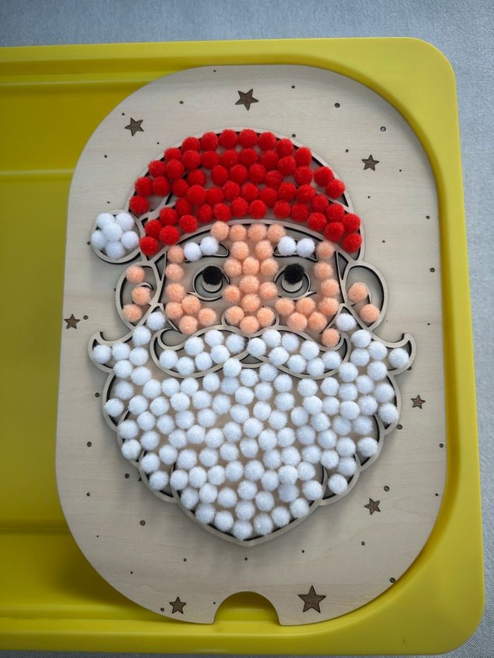 🎅 Plaque d’activité Trofast – Père Noël