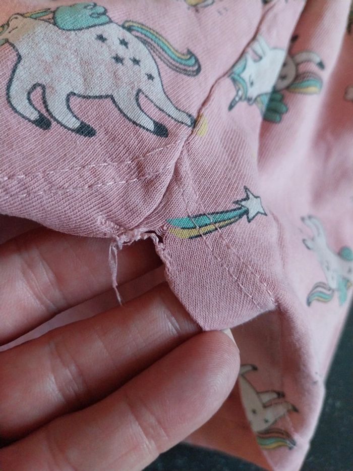 Chemise de nuit licorne h&m 8/10 ans - photo numéro 5
