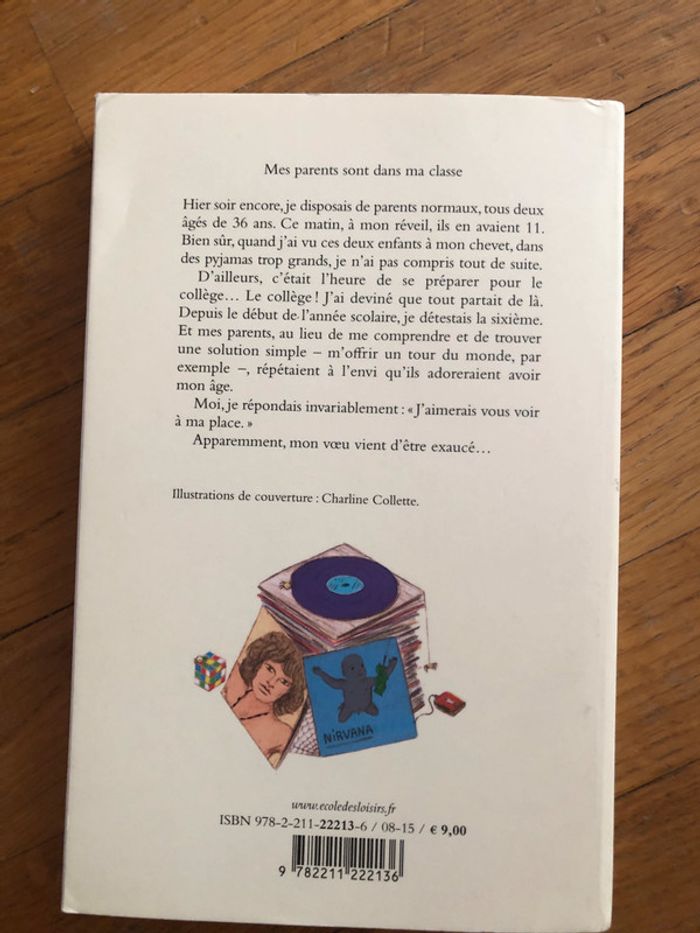 Livre " Mes parents sont dans ma classe" - photo numéro 2