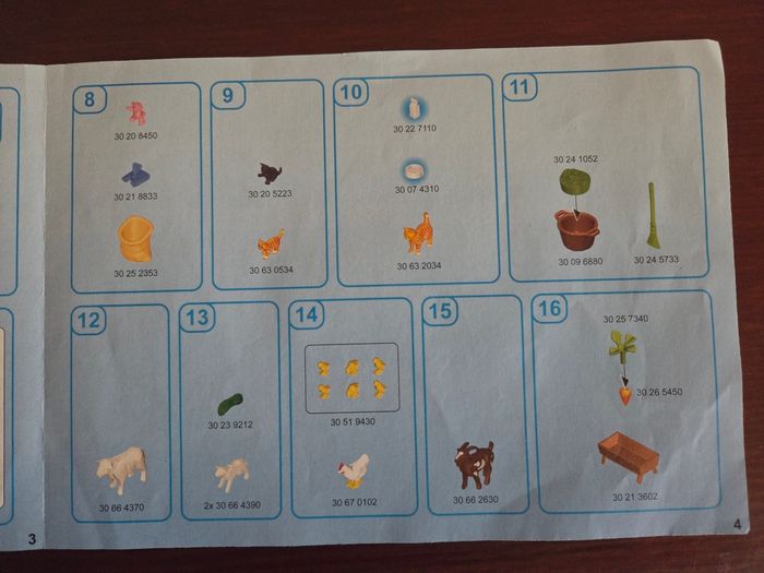 Playmobil calendrier de l'avent "la ferme de Noël " - photo numéro 7