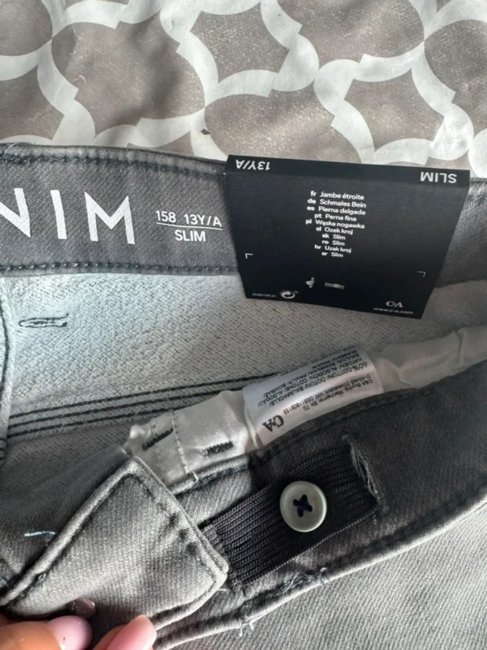 Pantalon slim c&a 13 ans - photo numéro 3