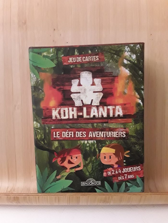Jeu de carte koh lanta : le défi des aventures