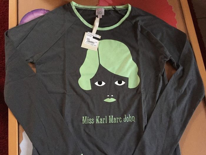 Tee shirt little Karl marc john 14 16 ans neuf - photo numéro 2