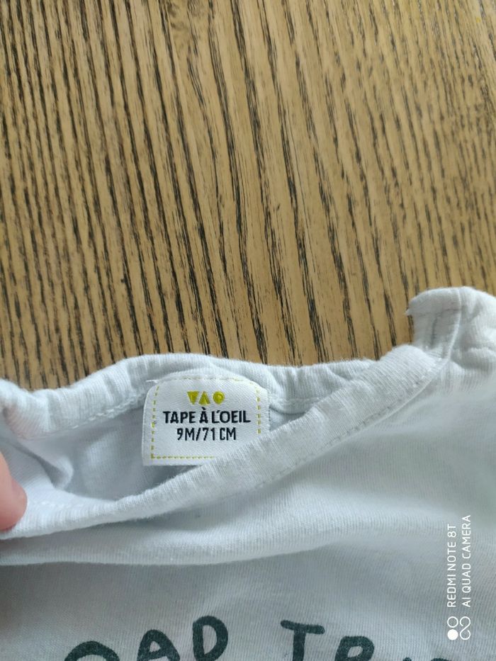 Haut manches longues TAO 9mois - photo numéro 2