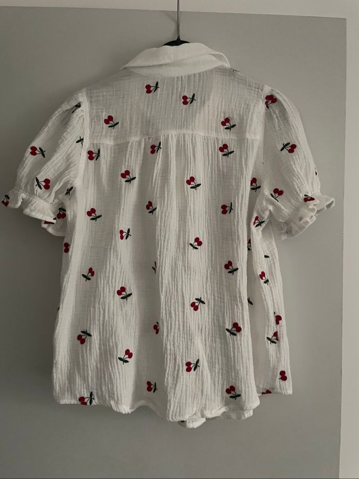 🌸 Chemise blanche à motifs cerises – Sienna C. 🍒 - photo numéro 7