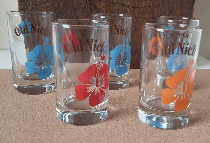 Lot de 5 verres "Old Nick" - photo numéro 2