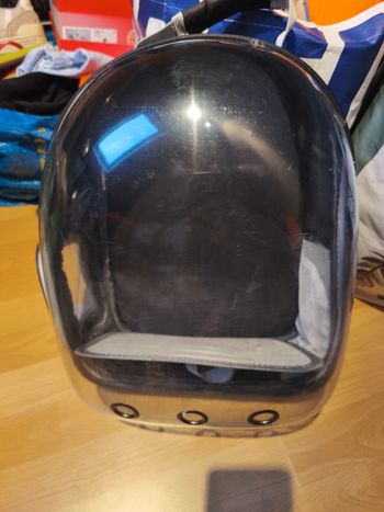 Sac à dos bulle de transport pour chat