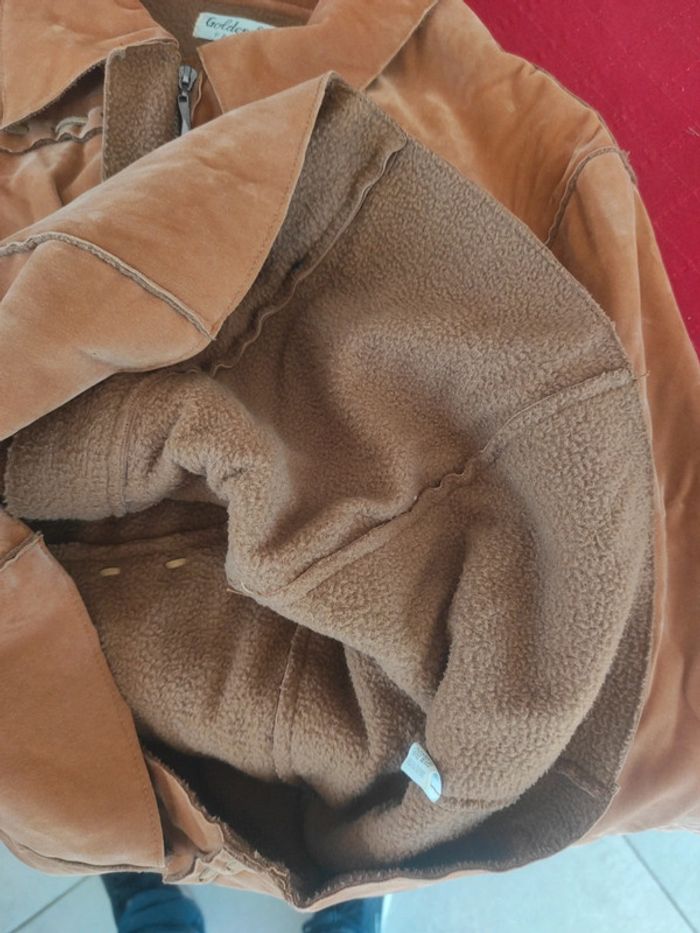 Veste golden leaf fashion xxl. Vintage - photo numéro 3