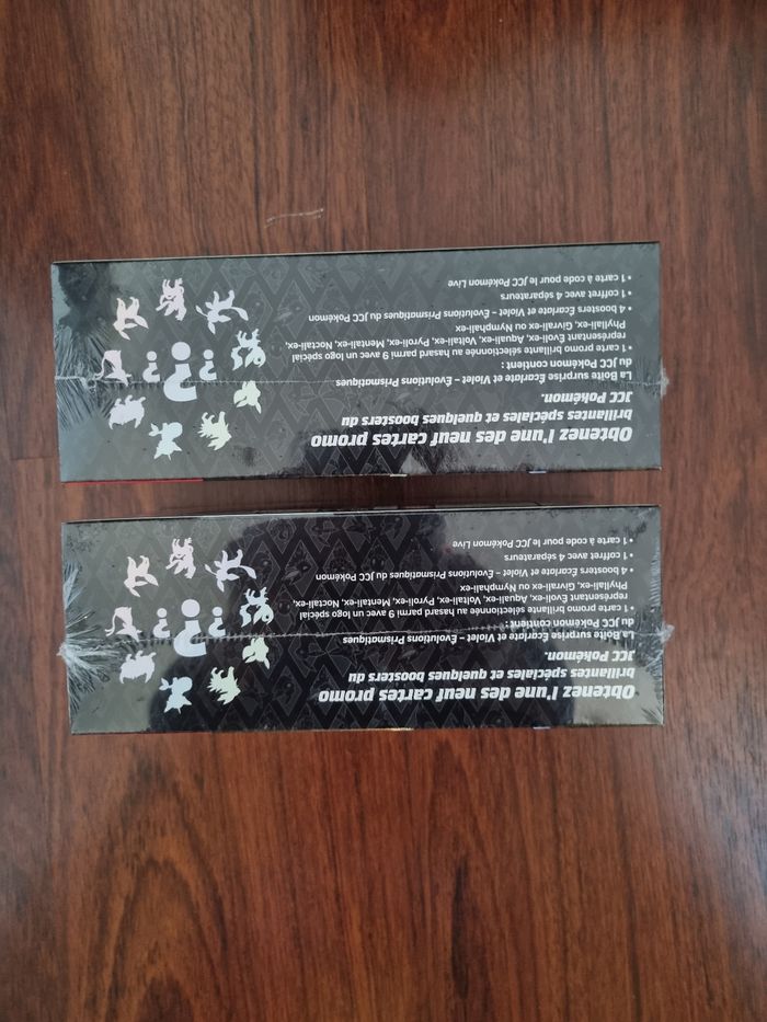 2 coffrets pokemon boîte surprise ev8.6 - photo numéro 4