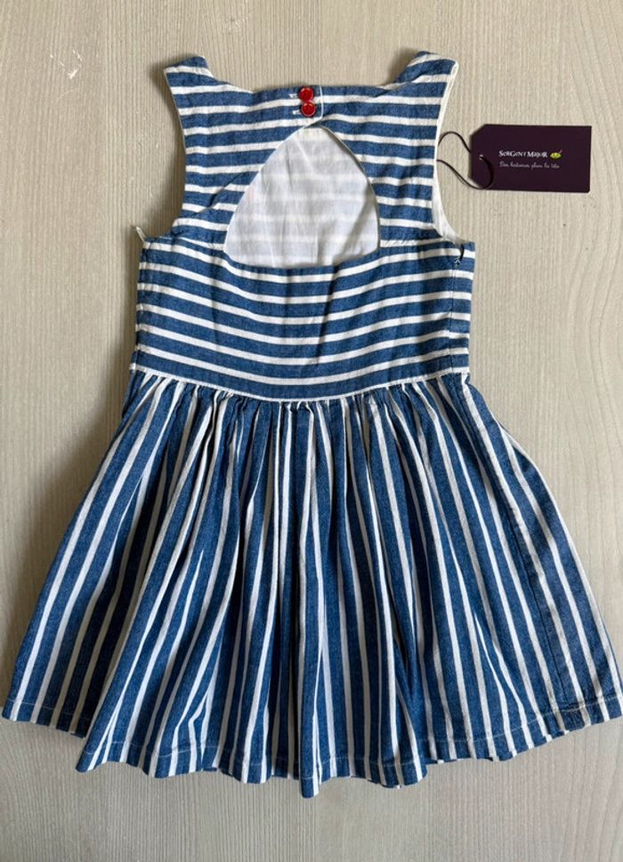 Superbe robe marinière - Sergent Major - Taille 4 ans - photo numéro 6