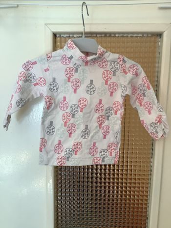 Sous pull col roulé Kitchoun taille 9 mois