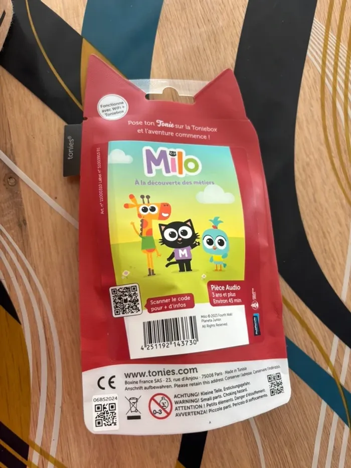 Tonies toniebox figurine Milo à la découverte des métiers - photo numéro 2