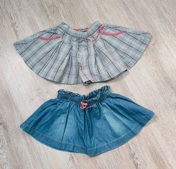 🌸 Jupe culotte + jupe en jean - Tape à l'oeil - 6 mois 🌸